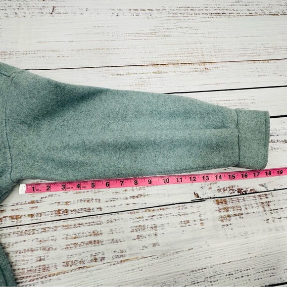 Avec Les Filles Women’s Small Blue Gray Boyfriend Button Down Shacket Jacket - Picture 9 of 11